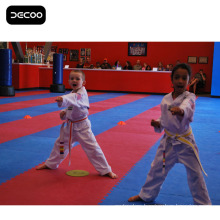 RedBlue Color Jigsaw Martial Arts Mats For Sale